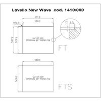 Pomivalno korito FOSTER New Wave 1410 000 