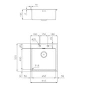 Pomivalno korito FOSTER KE 2274 050