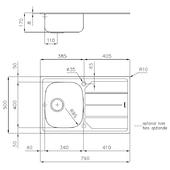 Pomivalno korito FOSTER S1000 1179 062